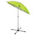 Shax By Ergodyne Lime Lightweight Work Umbrella Stand Kit 6199